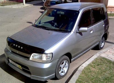 Лот: 935366. Фото: 1. NISSAN CUBE, 2002, V-1400, серый. Автомобили