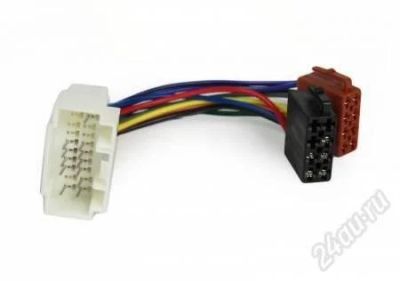 Лот: 1611764. Фото: 1. Разъем для магнитолы ISO-коннектор... Аксессуары для автозвука