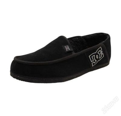 Лот: 1487388. Фото: 1. Мокасины DC shoes утепленные черные. Мокасины