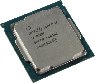 Лот: 21734373. Фото: 1. Intel Core i3 9100F (4 ядра до... Процессоры