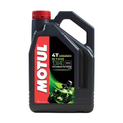 Лот: 12497368. Фото: 1. Motul 5100 4T 10W40 4 л. Масла, жидкости