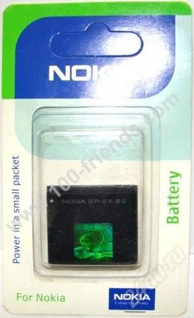 Лот: 1810492. Фото: 1. Аккумулятор оригинал Nokia BP-6X... Аккумуляторы