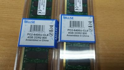 Лот: 19869317. Фото: 1. Память DDR2 8gb (2x 4gb 800 mhz... Оперативная память