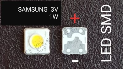 Лот: 13031598. Фото: 1. Светодиод LED SMD Samsung 3v 1w... Запчасти для телевизоров, видеотехники, аудиотехники
