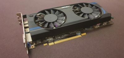 Лот: 25885512. Фото: 1. MSI AMD Radeon HD7870 2048MB 256bit... Видеокарты