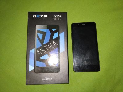 Лот: 12670199. Фото: 1. Сматрфон Dexp Ixion ES450. Смартфоны