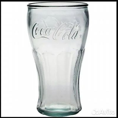 Лот: 19964585. Фото: 1. Стакан "Кока-Кола" стекло 250мл. Кружки, стаканы, бокалы