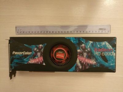 Лот: 10804588. Фото: 1. Отличный подарок! Видеокарта PowerColor... Видеокарты