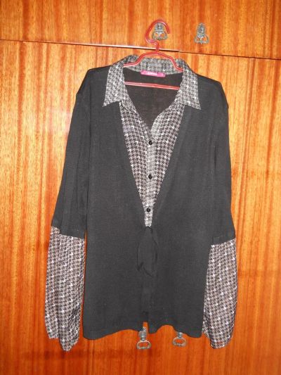 Лот: 3800582. Фото: 1. Кофточка 46 р-р. Блузы, рубашки, водолазки