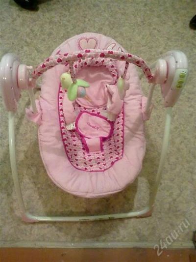 Лот: 1745742. Фото: 1. Качалка для новорожденных. Новая. Ходунки, прыгунки, качели