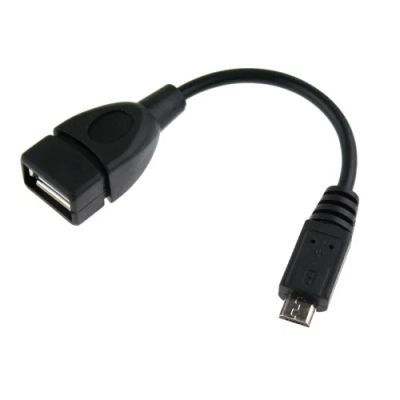 Лот: 5962137. Фото: 1. OTG Кабель USB 2.0 - MicroUSB... Дата-кабели, переходники