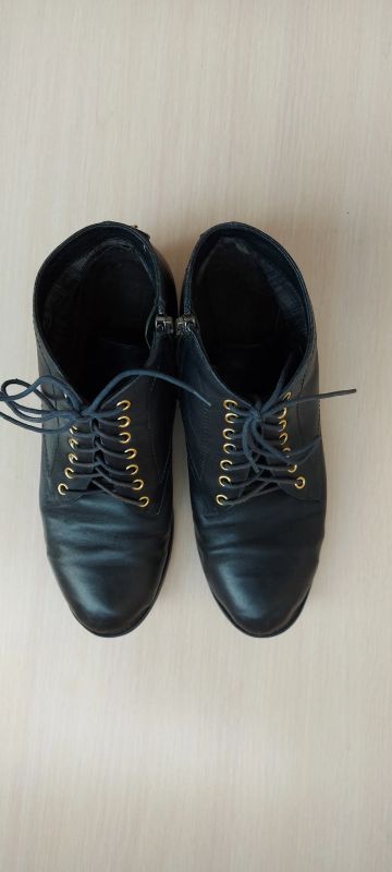Лот: 20270679. Фото: 1. женские ботинки ( кожа). Кеды, кроссовки, слипоны