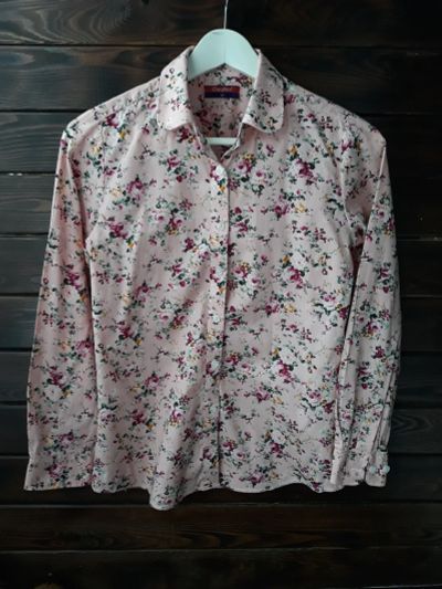 Лот: 17965609. Фото: 1. Рубашка хлопковая в цветочек Бохошик... Блузы, рубашки