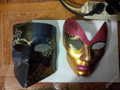 Лот: 2512156. Фото: 1. Венецианская маска эксклюзив... Другое (ручная работа)