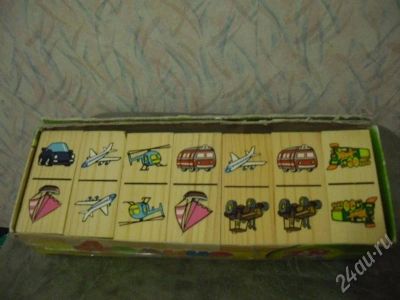 Лот: 539771. Фото: 1. Домино. Транспорт 28 штук. "Томь-Сервис... Другое (дети растут)