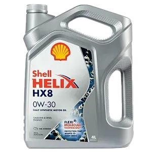 Лот: 20307559. Фото: 1. Масло Shell Helix HX8 0w30 0w-30... Масла, жидкости