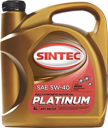 Лот: 19627729. Фото: 1. SiNTEC PLATiNUM SAE 5W40 API SN... Масла, жидкости