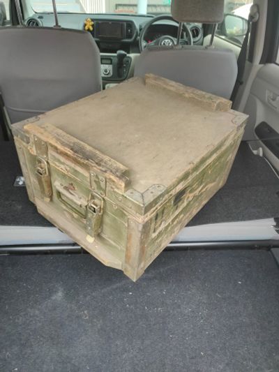 Лот: 20550286. Фото: 1. Армейский ящик. Ящики, сумки, коробки и чехлы