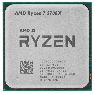 Лот: 25888685. Фото: 1. Процессор AMD Ryzen 7 5700X, 8... Процессоры
