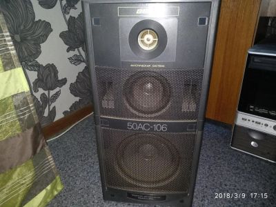 Лот: 11156490. Фото: 1. Продам Колонки «Вега» 50ас-106... Пассивные акустические системы