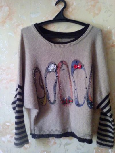 Лот: 6917497. Фото: 1. кофта вязаная. Свитеры, толстовки, худи