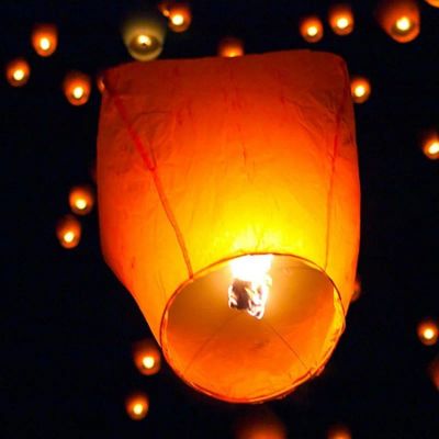 Лот: 8959272. Фото: 1. Небесный китайский фонарик желаний... Гирлянды, шарики, новогодние аксессуары