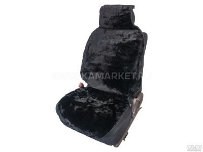 Лот: 18110882. Фото: 1. Меховая накидка из овчины (мутон... Чехлы, коврики, оплетки руля