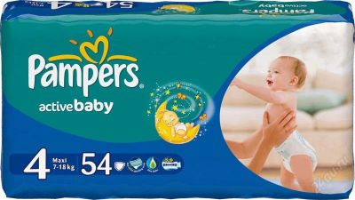 Лот: 2820275. Фото: 1. Подгузники Pampers Active Baby... Детская гигиена