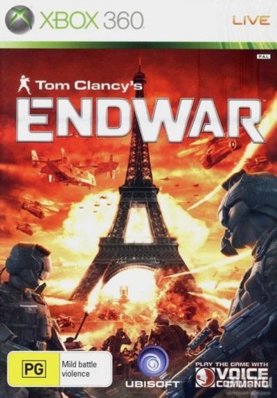 Лот: 12805252. Фото: 1. Tom Clancy's Endwar, лицензионный... Игры для консолей