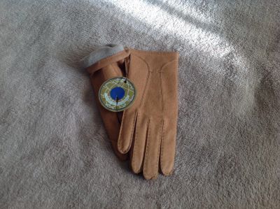 Лот: 12621308. Фото: 1. женские перчатки, зимние (на подкладке... Перчатки, варежки, митенки