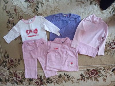 Лот: 7284381. Фото: 1. вещи на девочкуодним пакетом рост... Свитера, худи, толстовки