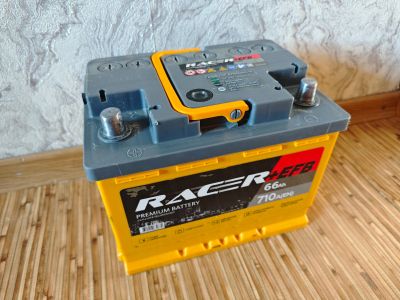 Лот: 25899454. Фото: 1. АКБ Racer EFB L2 пр 66Ah. Аккумуляторы