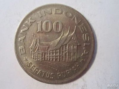 Лот: 9144079. Фото: 1. 100 рупиан 1978 Индонезия. Азия