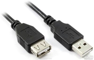 Лот: 4451668. Фото: 1. Удлинитель USB 2.0 AmAf 3м 10126. Шлейфы, кабели, переходники
