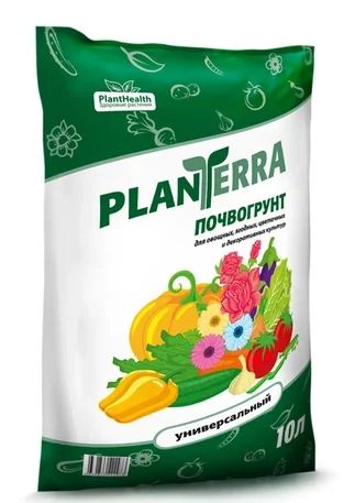 Лот: 12946779. Фото: 1. Грунт "PlanTerra" Универсал... Удобрения, химия