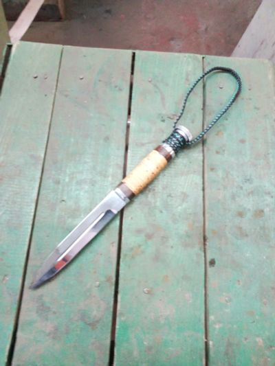 Лот: 13207991. Фото: 1. Нож Финка " Зона Кресты ". Ножи, топоры