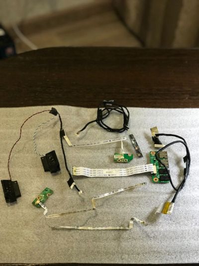 Лот: 14228929. Фото: 1. Плата кнопки включения,плата usb... Шлейфы, кабели, переходники