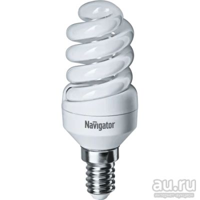 Лот: 17203033. Фото: 1. Лампа энергосберегающая 9Вт Е14... Лампочки