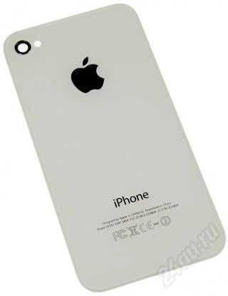 Лот: 1530614. Фото: 1. Задняя крышка iPhone 4/4G White... Корпуса, клавиатуры, кнопки