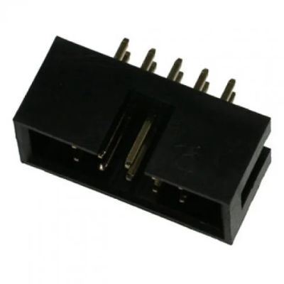 Лот: 19187879. Фото: 1. Разъем штыревой P2.54мм IDC 2... Разъёмы