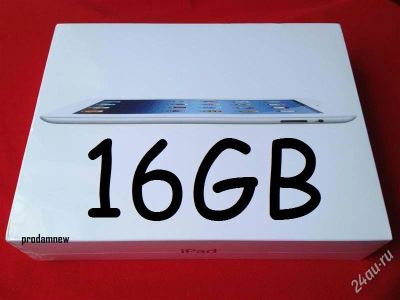 Лот: 2063442. Фото: 1. Apple The New iPad 3, 16GB, wifi... Планшеты