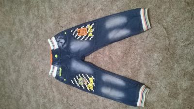 Лот: 9826105. Фото: 1. Джинсы на мальчика рост 98-104... Брюки, шорты, джинсы