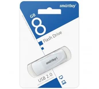 Лот: 19946430. Фото: 1. USB Flash 8Gb (Флешка) 8 Gb SmartBuy... USB-флеш карты