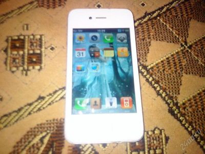 Лот: 1524100. Фото: 1. phone 4 Model: W88(белый) ( айфон... Кнопочные мобильные телефоны