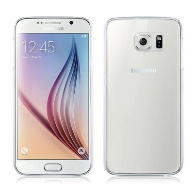 Лот: 5392556. Фото: 1. Samsung Galaxy S6 SM-G920 прозрачный... Чехлы, бамперы