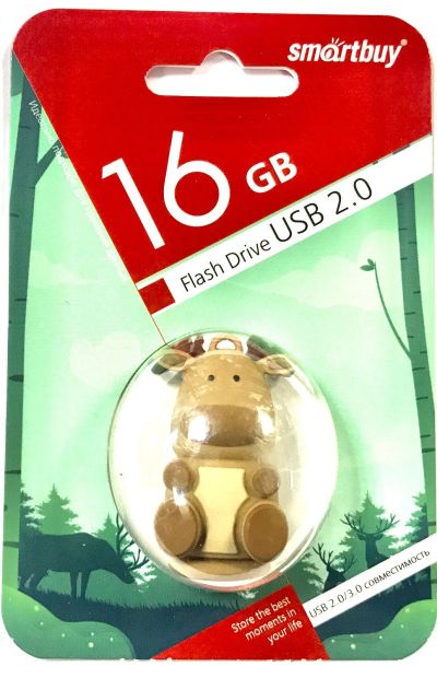 Лот: 15328484. Фото: 1. Флешка USB 16GB Smart Buy Wild... USB-флеш карты