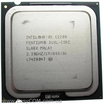Лот: 10867181. Фото: 1. Intel Pentium E2200 Conroe (2200MHz... Процессоры