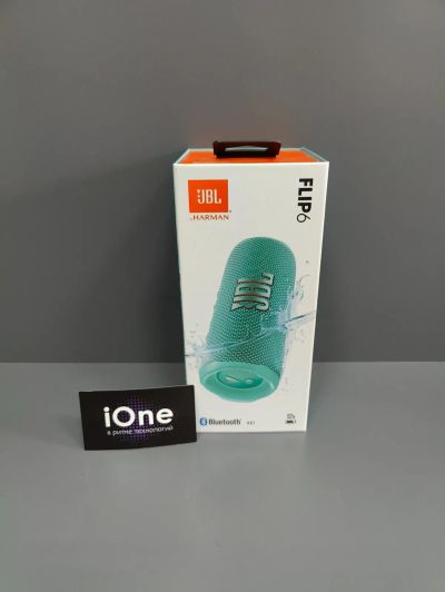 Лот: 20110562. Фото: 1. JBL Flip 6 Teal (Новая). Портативные, беспроводные колонки