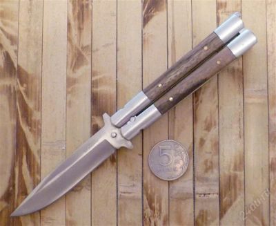 Лот: 1487062. Фото: 1. Нож-бабочка S134. Новый (d). Ножи, топоры