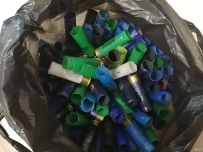 Лот: 18272942. Фото: 1. Гильзы 12 калибра (б/у). Патроны